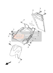 2RNF15180000, Support De Cable, Yamaha, 3